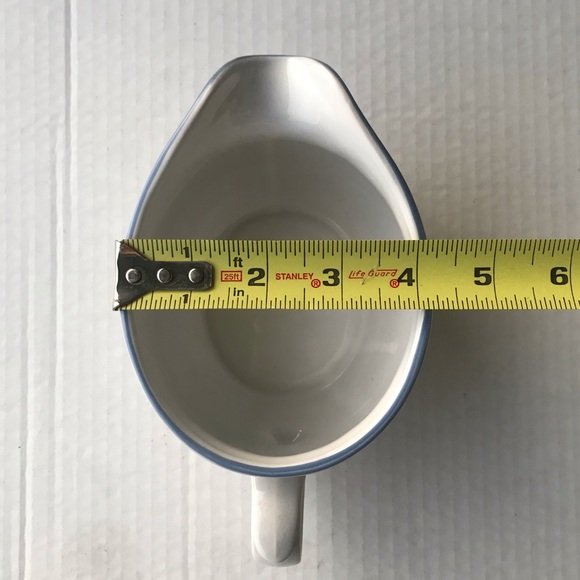 Vintage Hearthside “Floral Expressions” Gravy Boat Stoneware  3.25” Tall - Picture 8 of 9